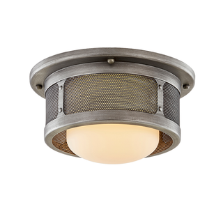 Bauer Flush Mount ANTIQUE PEWTER