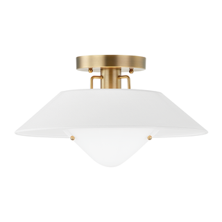 Otto Flush Mount PATINA BRASS