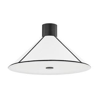 Forrest Semi Flush SOFT BLACK