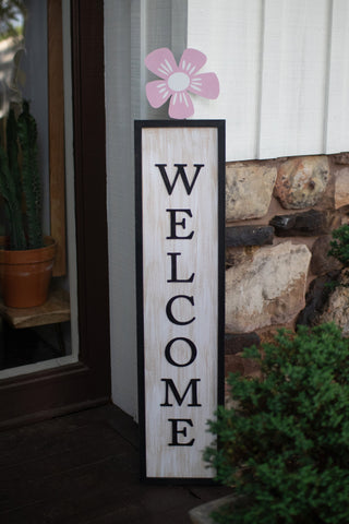 WELCOME PORCH SIGN SET