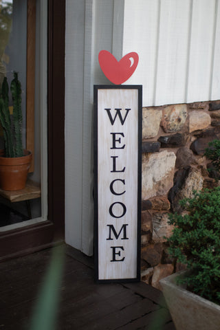 WELCOME PORCH SIGN SET