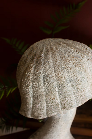 SET OF THREE RUSTIC METAL MUSHROOMS