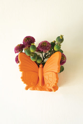 TERRACOTTA BUTTERFLY PLANTER - SMALL