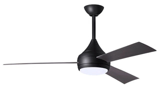 Donaire outdoor rated 52 Inch 3-Blade paddle fan. Multiple finish options to choose from.