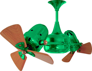 Duplo Dinamico 36 Inch Wood 360” rotational dual head ceiling fan. Multiple Finsh options to choose from.