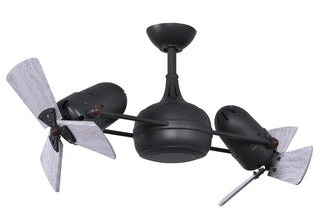 Dagny Wood 41 Inch 360° double-headed rotational ceiling fan. Multiple size and finish options to choose from.