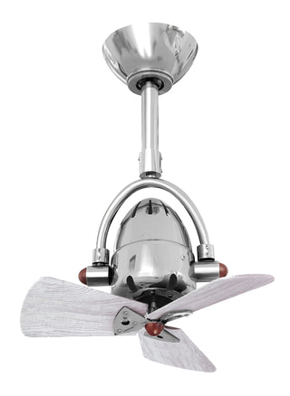 Diane 16 Inch Wood oscillating ceiling fan. Multiple finish options to choose from.