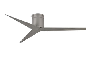 Eliza 3-blade paddle fan. Multiple Finish options to choose from. Brushed Nickel / Brushed Nickel Finish / 56 Inch