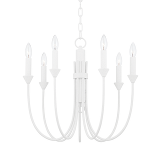 Cate Chandelier GESSO WHITE