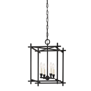 Huck Lantern BLACK IRON