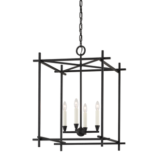 Huck Lantern BLACK IRON