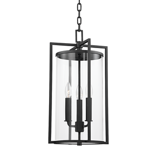 Percy Lantern TEXTURED BLACK