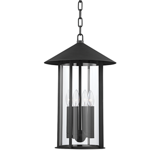 Long Beach Lantern TEXTURED BLACK