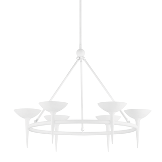 Cecilia Chandelier GESSO WHITE