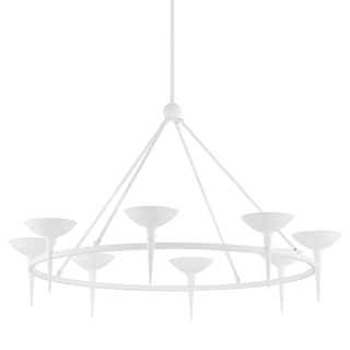 Cecilia Chandelier GESSO WHITE