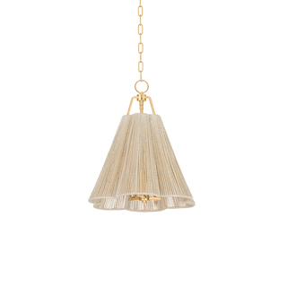 Sonoma Pendant Vintage Gold Leaf