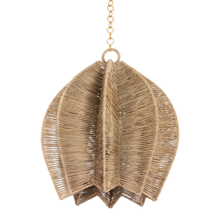 Valatie Pendant VINTAGE GOLD LEAF