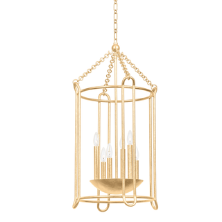 LASSEN Lantern VINTAGE GOLD LEAF