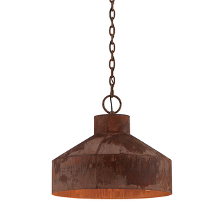 Rise & Shine Pendant RUST PATINA