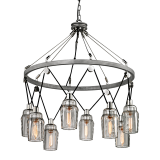 Citizen Chandelier GRAPHITE AND POLISHED NICKEL