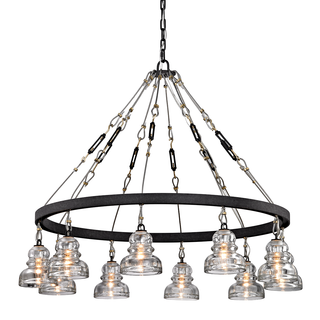 Menlo Park Chandelier DEEP BRONZE