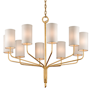 Juniper Chandelier Gold Leaf