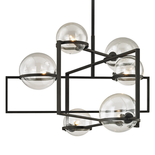 Elliot Chandelier TEXTURED BLACK