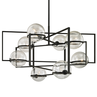 Elliot Chandelier TEXTURED BLACK