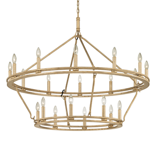 Sutton Chandelier CHAMPAGNE SILVER LEAF