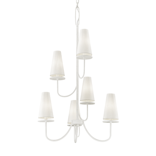 Marcel Chandelier GESSO WHITE