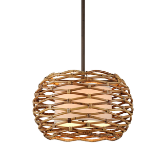 Balboa Chandelier TEXTURED BRONZE