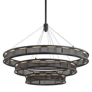 Fuze Chandelier SOFT OFF BLACK