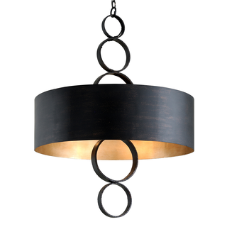 Rivington Chandelier CHARRED COPPER