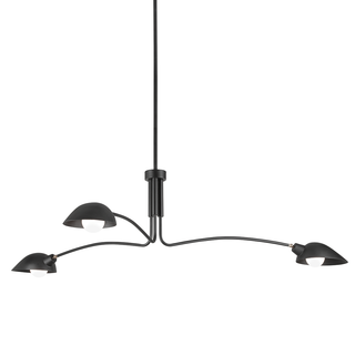 Leo Chandelier SOFT BLACK