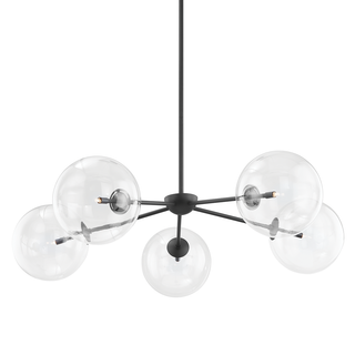 Madrid Chandelier SOFT BLACK