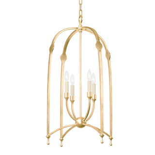 RHETT Lantern VINTAGE GOLD LEAF