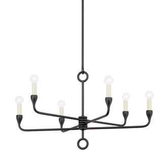 ORSON Chandelier BLACK IRON