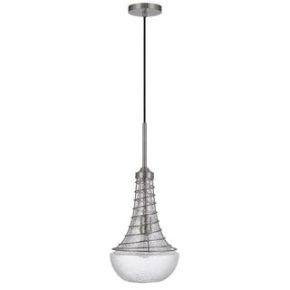 60W Baraboo metal/glass mini pendant