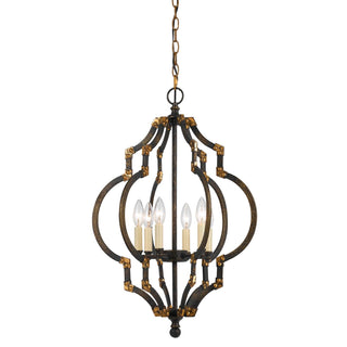 40W X 6 Howell Metal Pendant