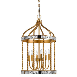 40W X 6 Glendwood Metal Pendant/Chandelier