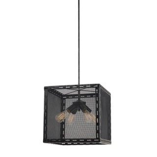 60W X 4 Evanston Metal Mesh Chandelier