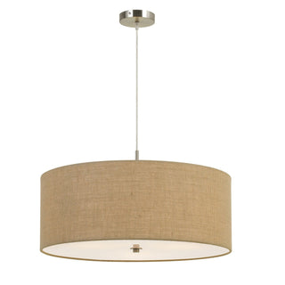 60W X 3 Addison Drum Pendant Fixture. Dia:24"