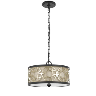 60W X 2 Carmel 2 Light Metal 2 In 1 Semi-Flush / Pendant