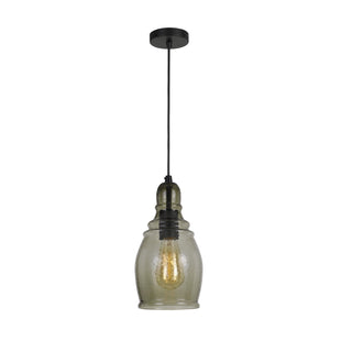 60W Accera Rippled Glass Pendant