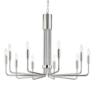 Brigitte Chandelier Polished Nickel