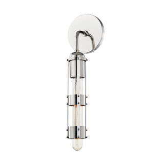 Violet Wall Sconce Polished Nickel