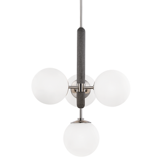 Brielle Chandelier Polished Nickel