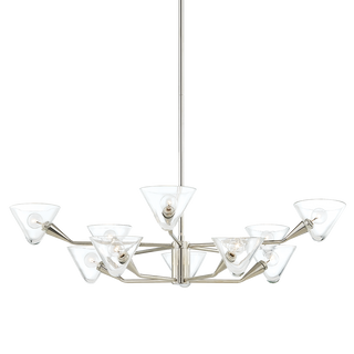 Isabella Chandelier Polished Nickel