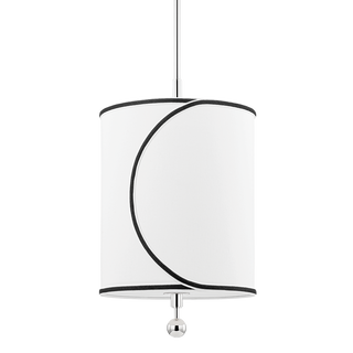 Zara Pendant Polished Nickel