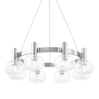 Harlow Chandelier Polished Nickel